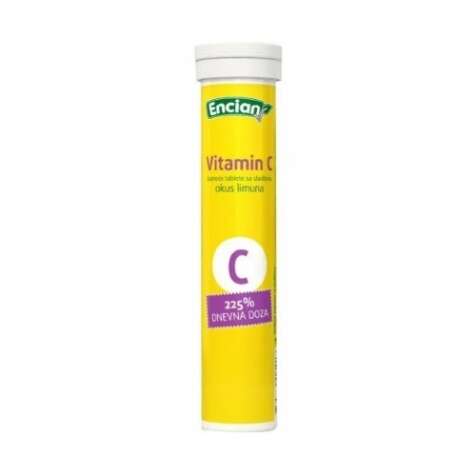 ENCIAN VITAMIN C ŠUMEĆE TABLETE A20