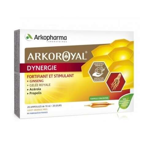 ARKOROYAL DYNERGIE AMPULE 20X10ML AKROPHARMA