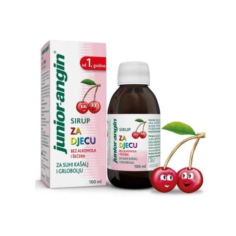 JUNIOR ANGIN SIRUP ZA DJECU 100ML