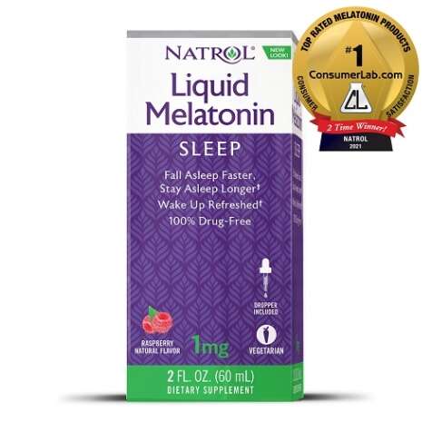 NATROL MELATONIN LIQUID 60ML