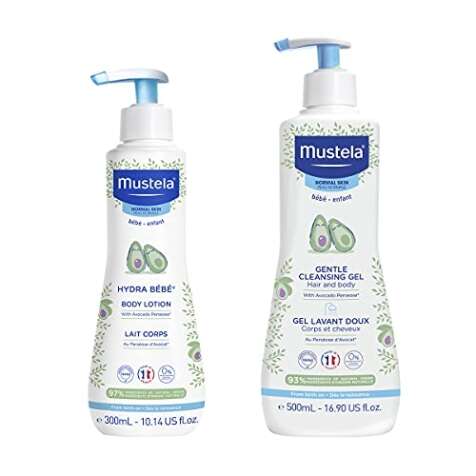 MUSTELA HYDRA BEBE LOSION 300ML + GEL ZA PRANJE 500ML GRATIS