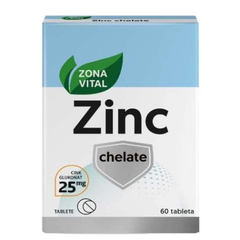 ZINC CHELATE TABLETE A60 ZONA VITAL