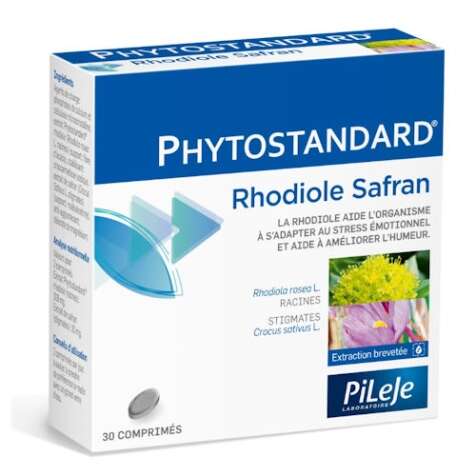 PHYTOSTANDARD RODIOLA ŠAFRAN TABLETE A30 PILEJE