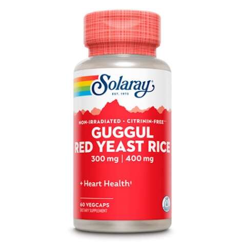 GUGGUL RED YEAST RICE KAPSULE A60 SOLARAY