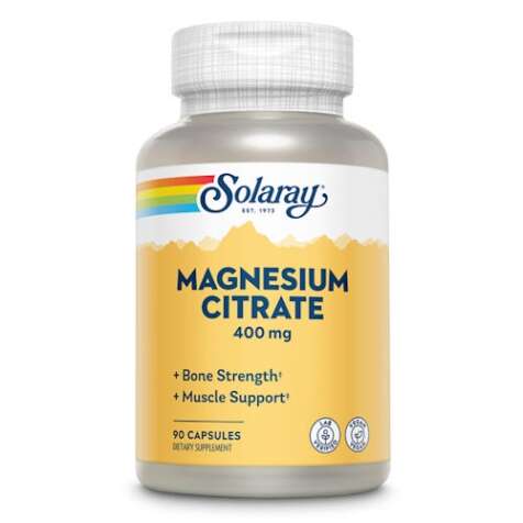 MAGNEZIJ CITRAT 400MG KAPSULE A90 SOLARAY