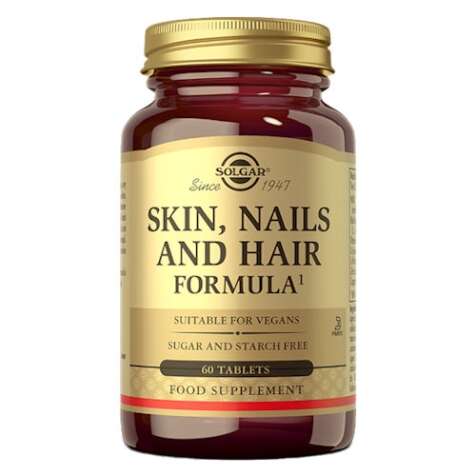 SOLGAR SKIN NAILS AND HAIR FORMULA TABLETE A60