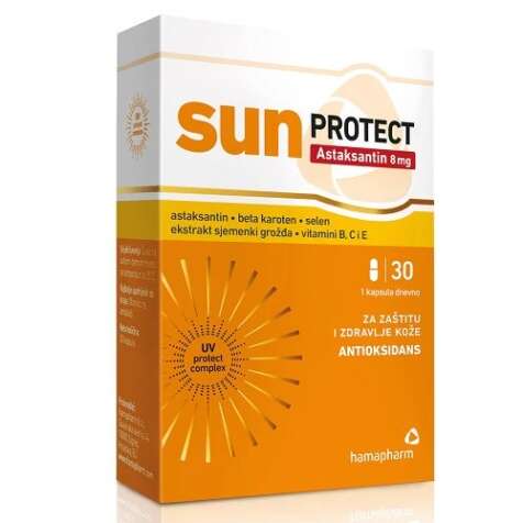 SUNPROTECT ASTAKSANTIN 8MG KAPSULE A30 HAMAPHARM